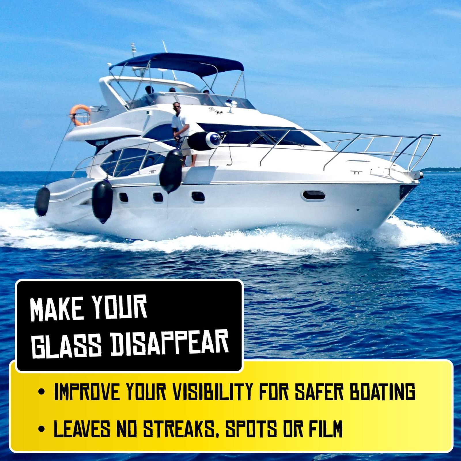 Boat Juice 2in1 Boat Glass Cleaner & AntiFog Spray | Boat Cleaner for Glass, …