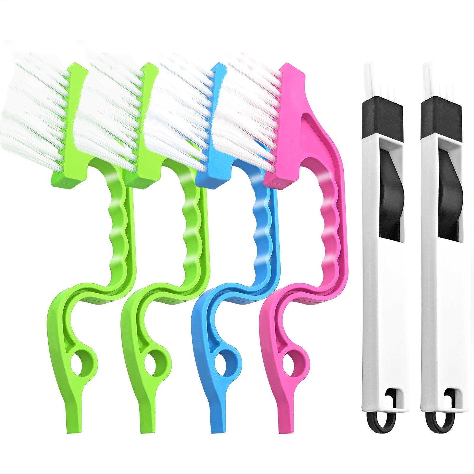Crevice Gap Cleaning Brush Tool 6pcs Handheld Groove Gap Cleaning Tools 2 In 1 D