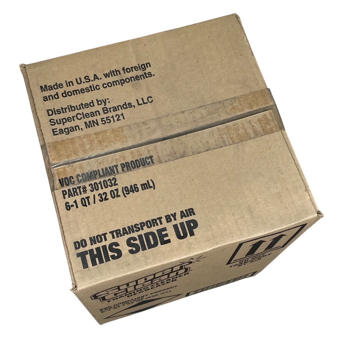 SuperClean Foaming Degreaser Case of 6 – 32oz Spray Bottles Industrial Strength