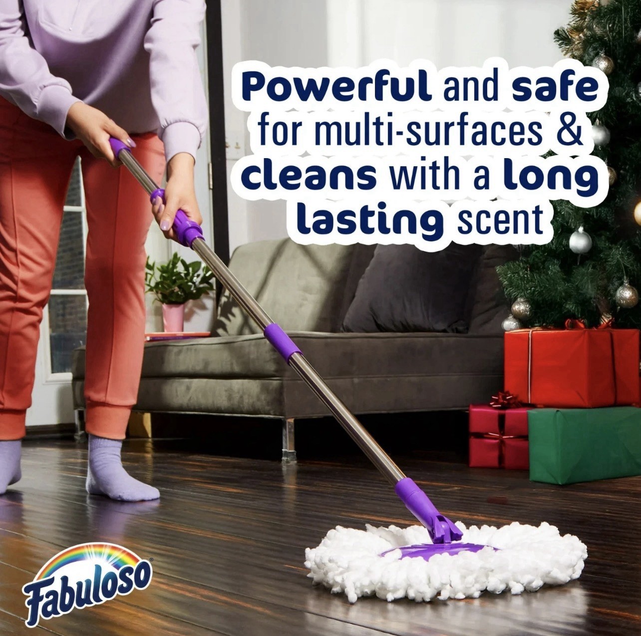 Fabuloso Multi-Purpose Cleaner, 2X Concentrated Formula, Fresh Winter Mint Scent
