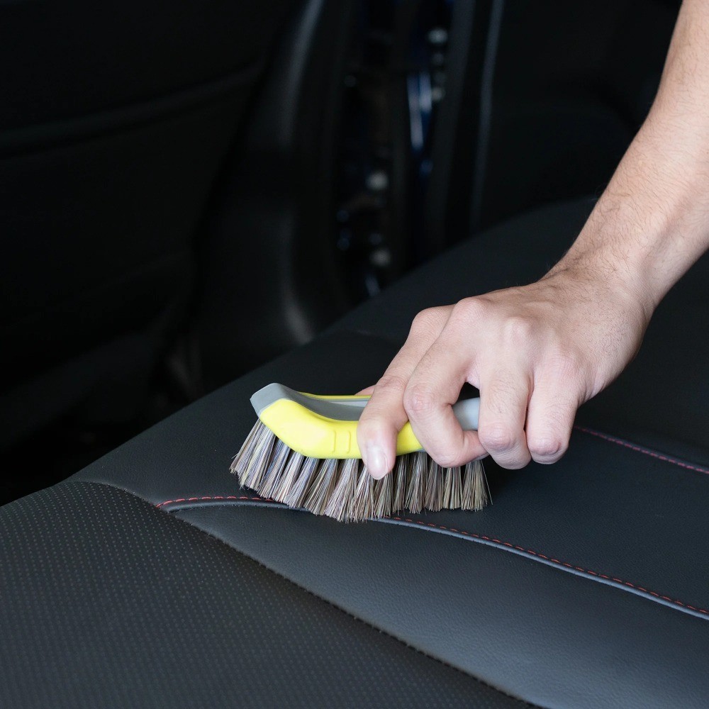 Soft Bristle Leather Care Cleaning Brush for Cars Auto Interior Seats Dashboard
