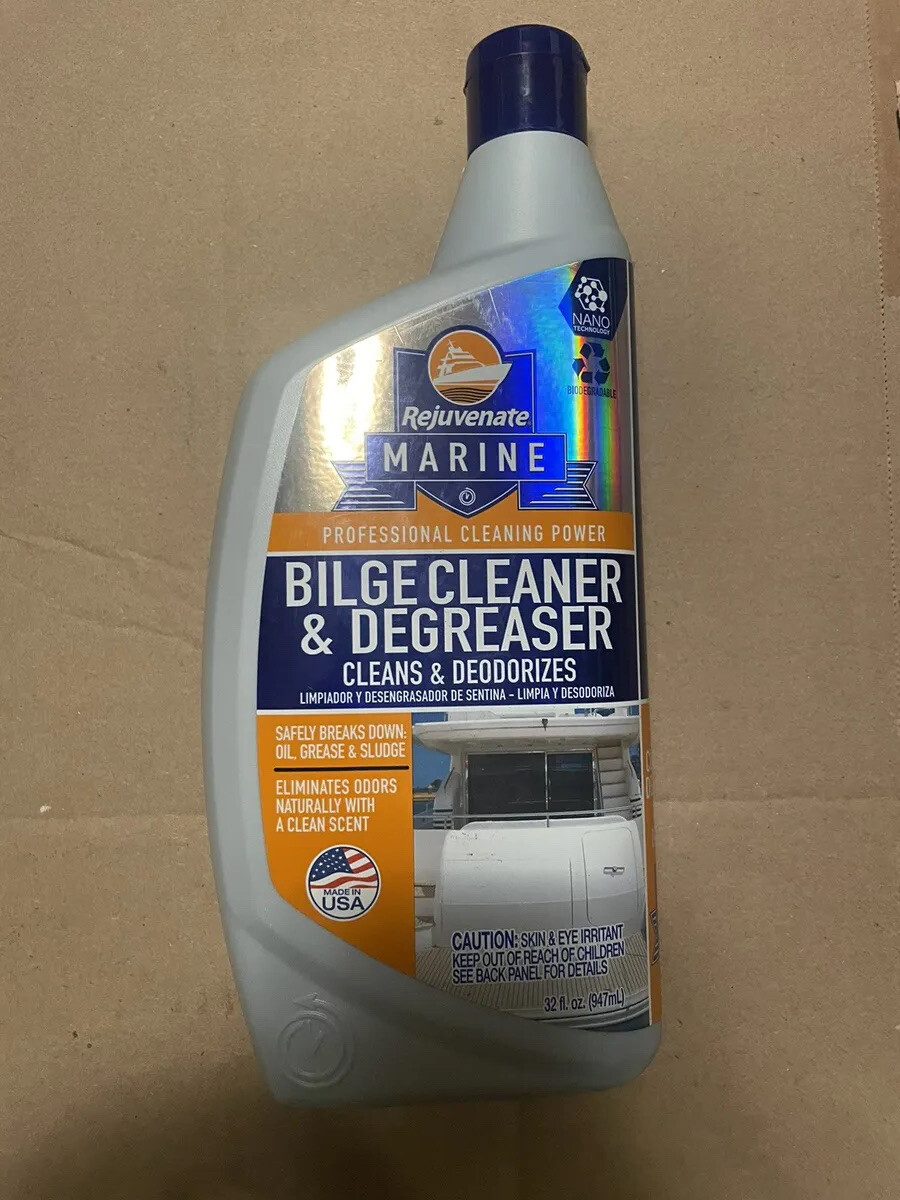 Rejuvenate MARINE 32oz. Bilge Cleaner & Degreaser