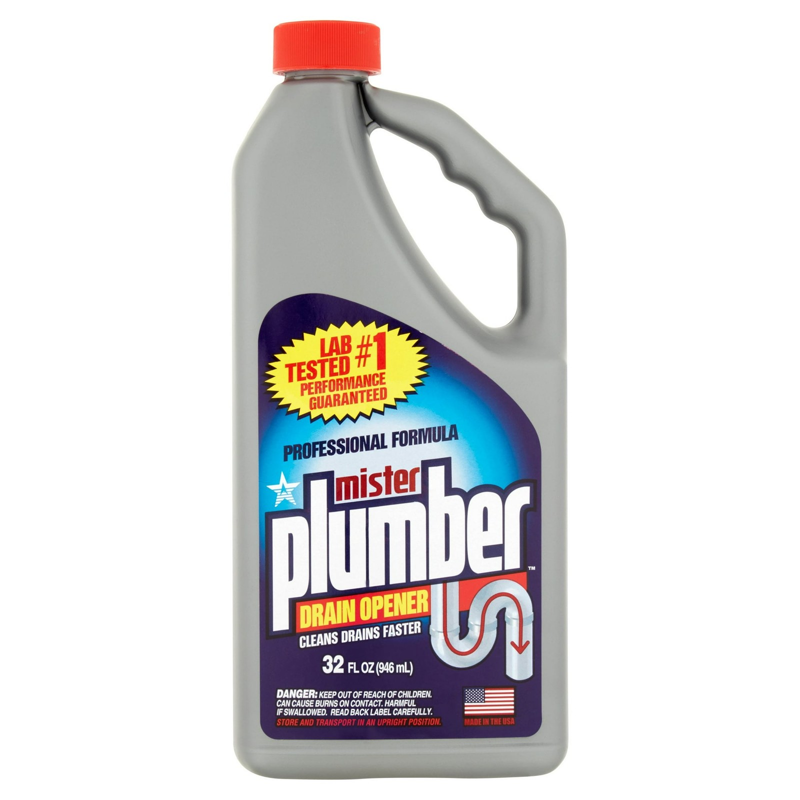 (2 pack) Mister Plumber 32oz Drain Opener