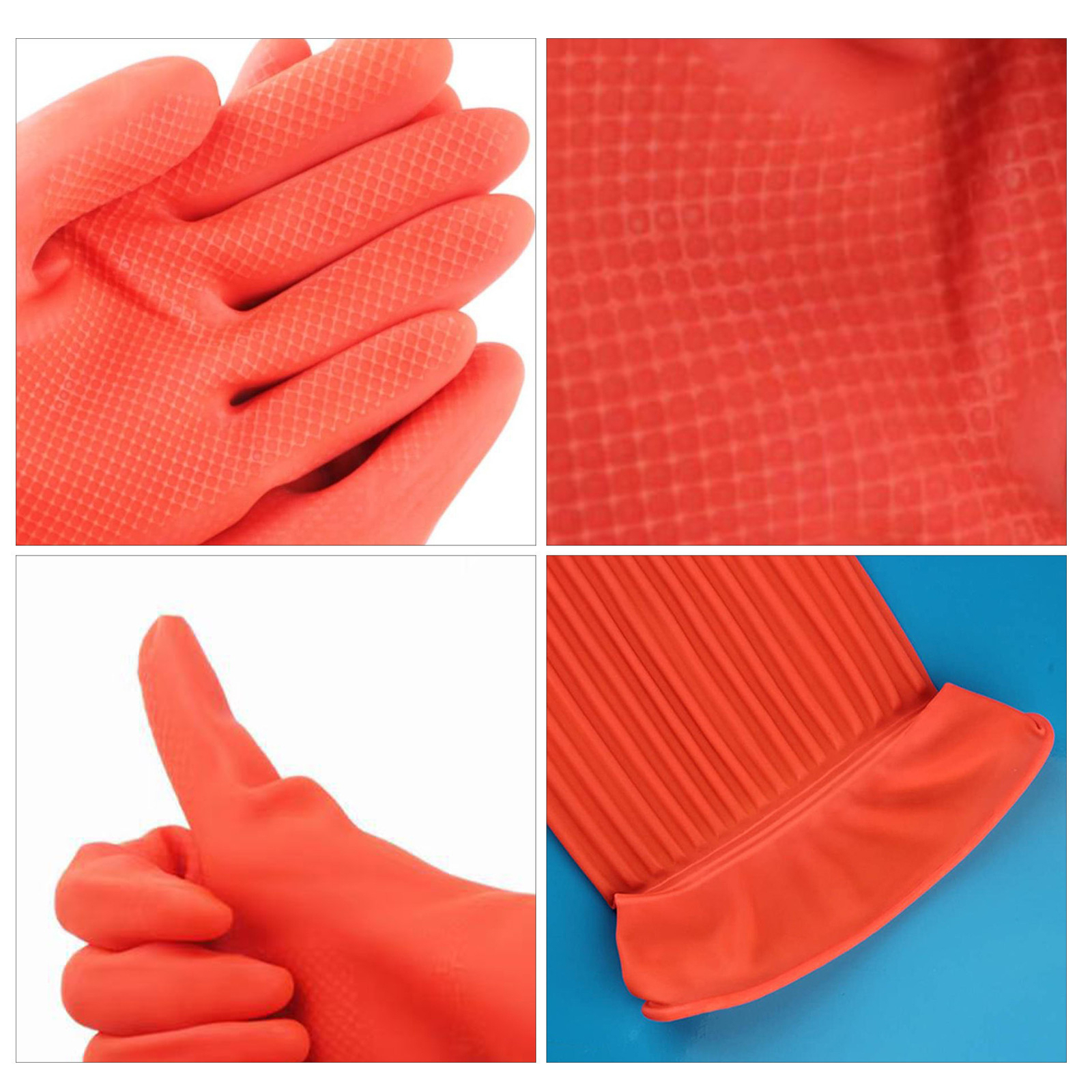 Latex Long Gloves Aquarium Fish Tank Industrial Thick Gauntlets 45/56cm