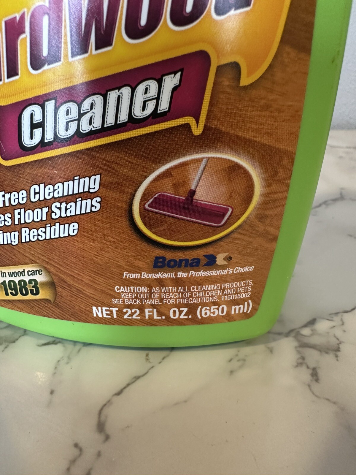 Orange Glo Hardwood Cleaner Spray. Fresh Orange Scent. NEW. 22oz