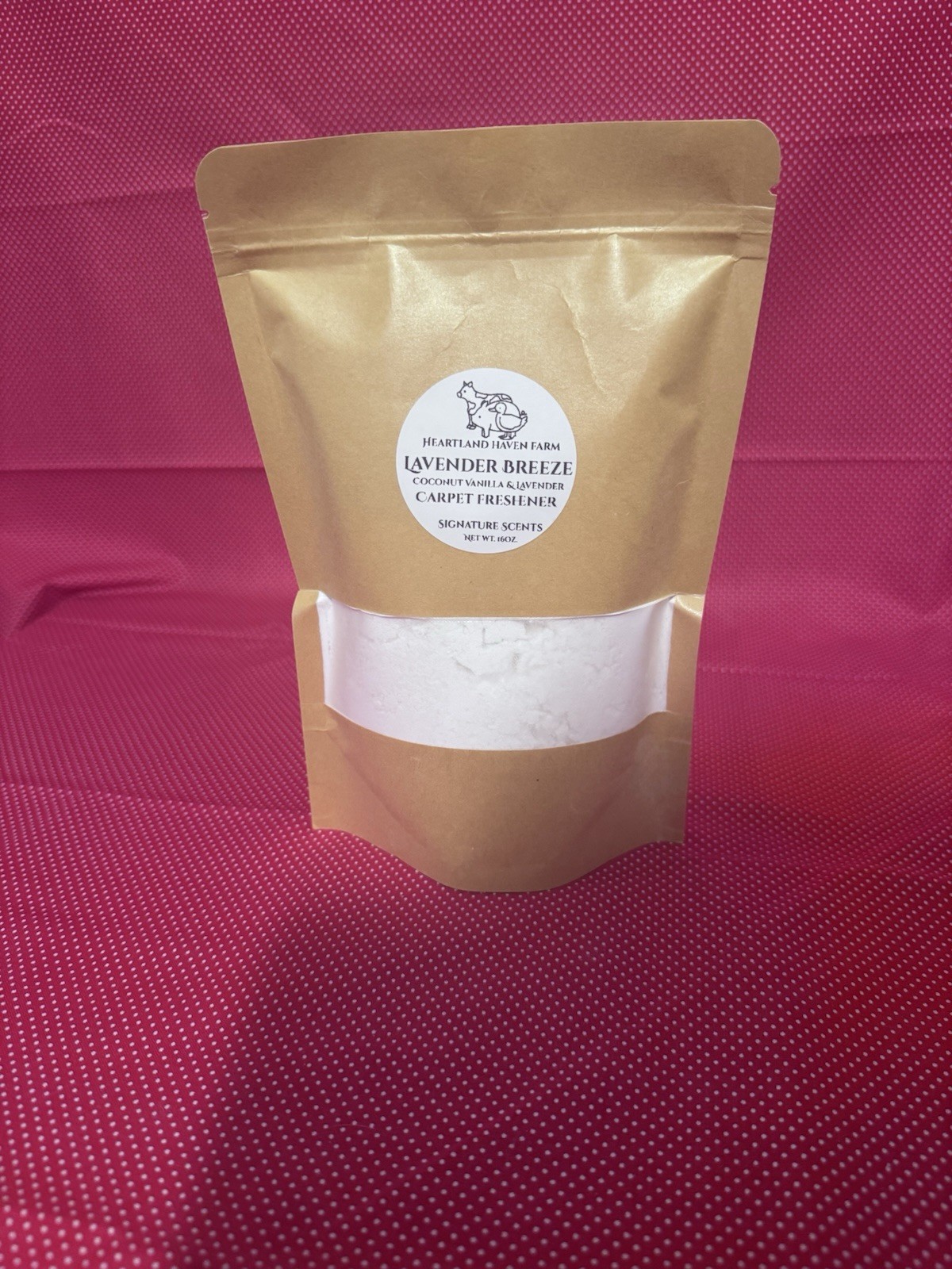 Hand Crafted Carpet Refresher Sprinkle – Lavender Breeze 🧺💜✨ 16oz