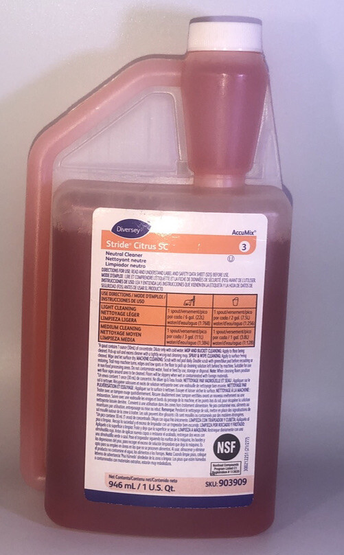 Diversey 903909 Neutral Floor Cleaner,1ea 32 Oz. Blt. Citrus-NEW-SHIPS N 24 HOUR
