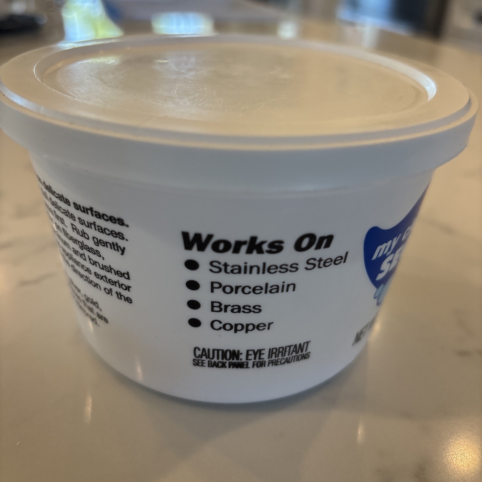 Simoniz My Cleaning Secret Cleaner by Chef Tony 14 Oz Tub New Open Container