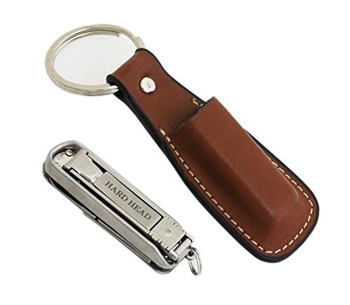 German HEARD HEAD LF2000 Keychain Pocket Nail Clipper Stainless Steel 2.2