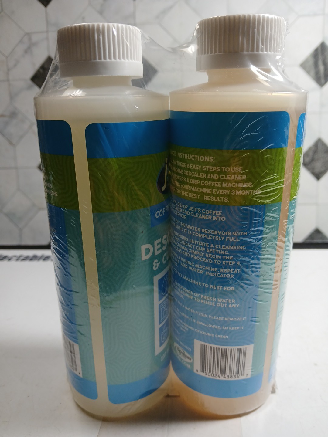 2×8 oz Jet Coffee Maker Cleaner, Descaler, Cofee Pot Cleaner,Keurig Cleaner