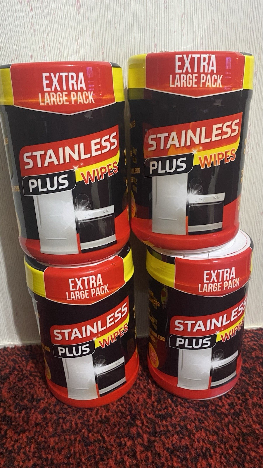640Pcs.stainless Plus Wipes,kitchen Appliances,bath Fitting,all Stainless Finish