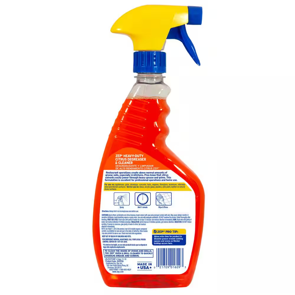 24 Oz. Heavy-Duty Citrus Degreaser (3-Pack) USA Seller FAst shipping
