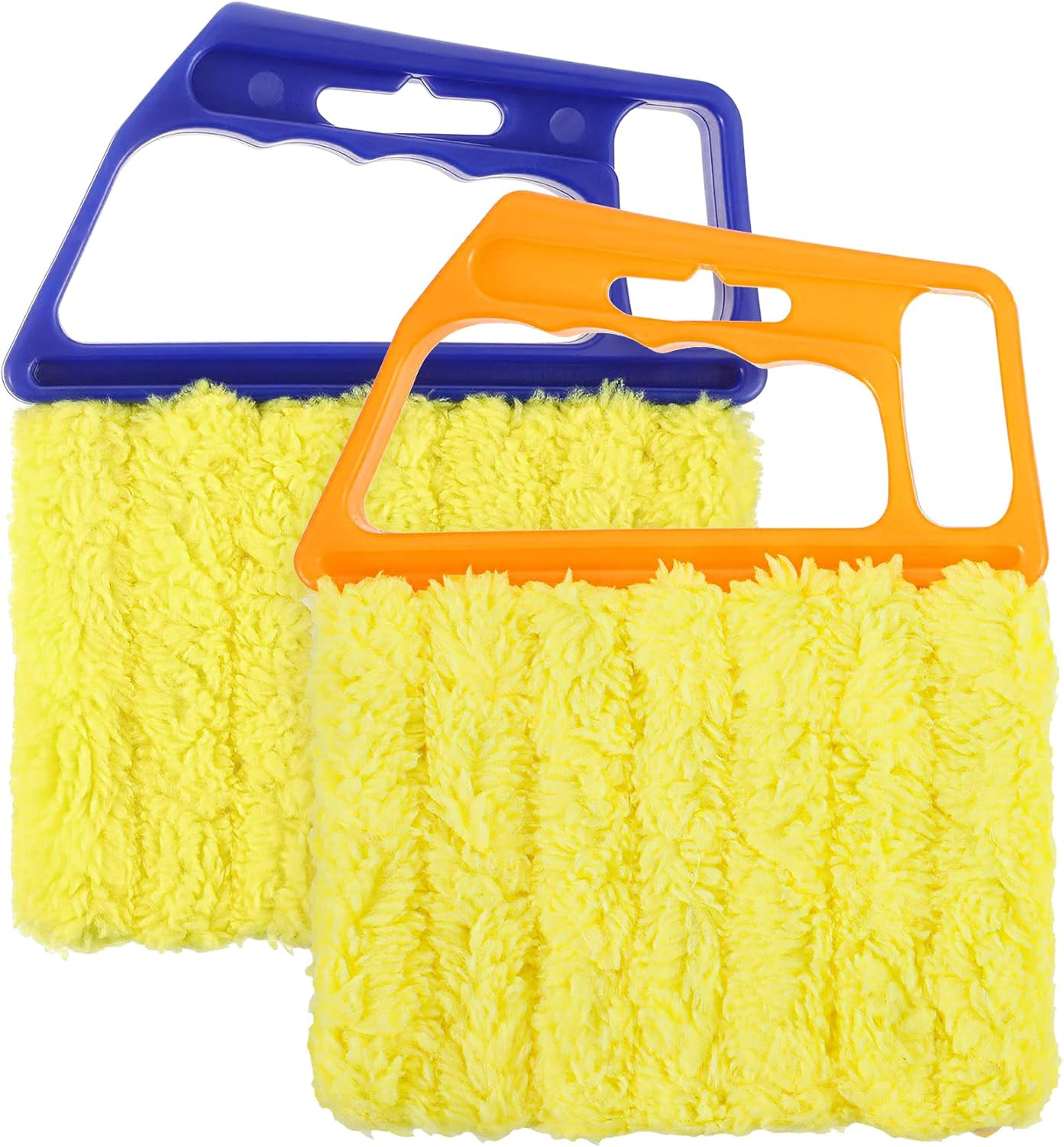 7-Finger Microfiber Blind Duster – 2 Pack Washable Cleaner Tool for Windows