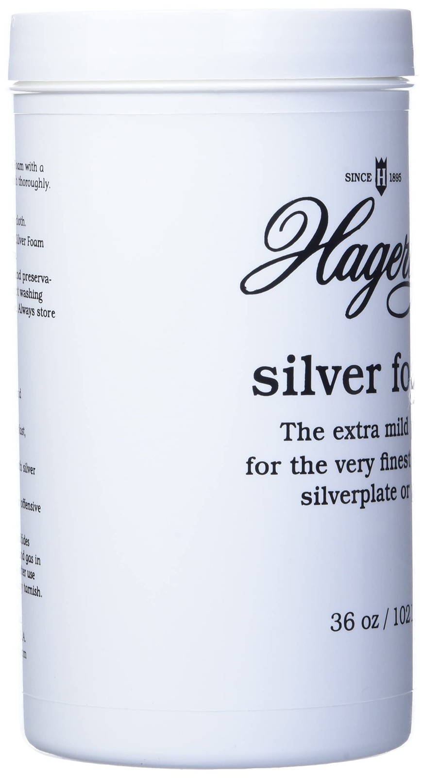 Silver Foam: Mild Silver Polish, Gently Removes Tarnish from Sterling, Silver…