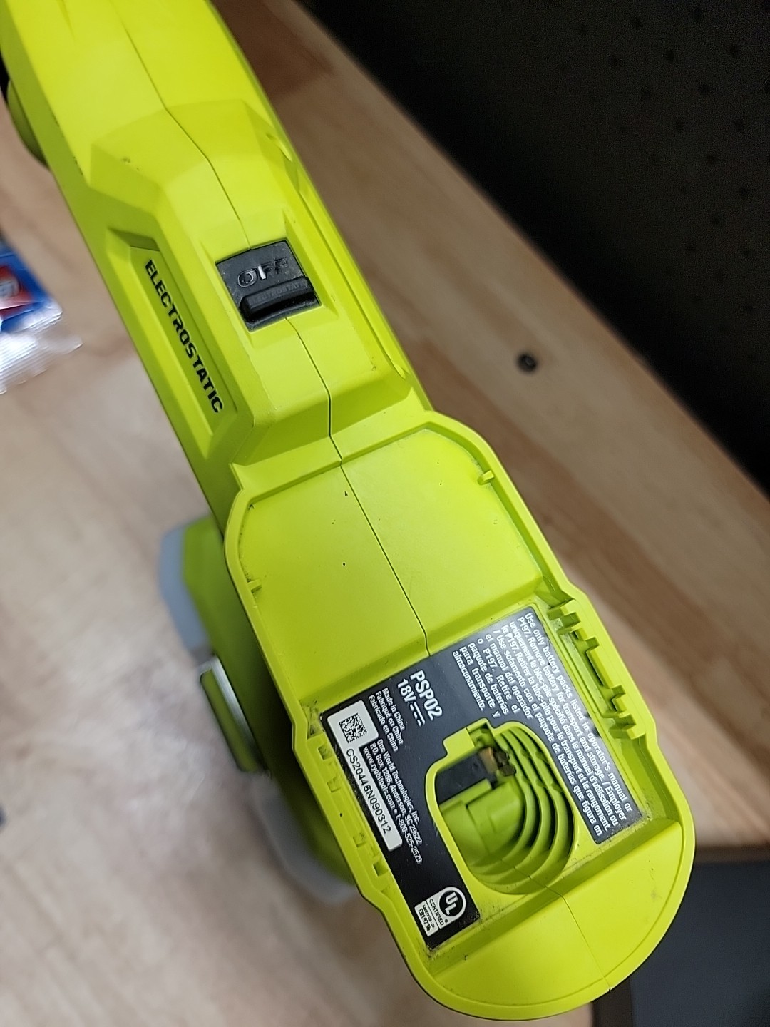 Ryobi PSP02 18V Cordless Handheld Electrostatic Sprayer (Tool Only) Tested!