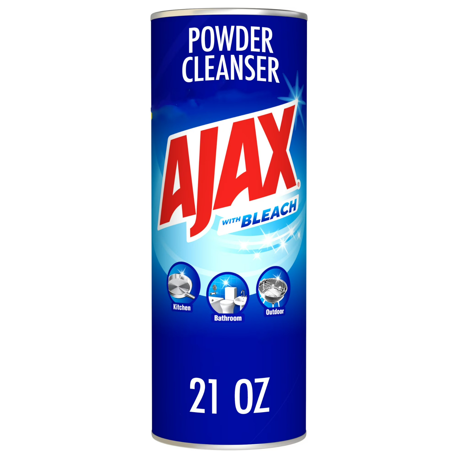 Ajax Multi-Purpose Cleaner Powder Cleanser with Bleach 21 oz Single Bottle