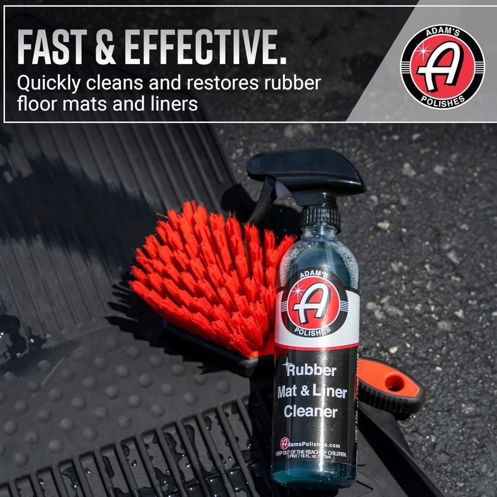 (2 pack) Rubber Mat & Liner Cleaner 16oz Protectant