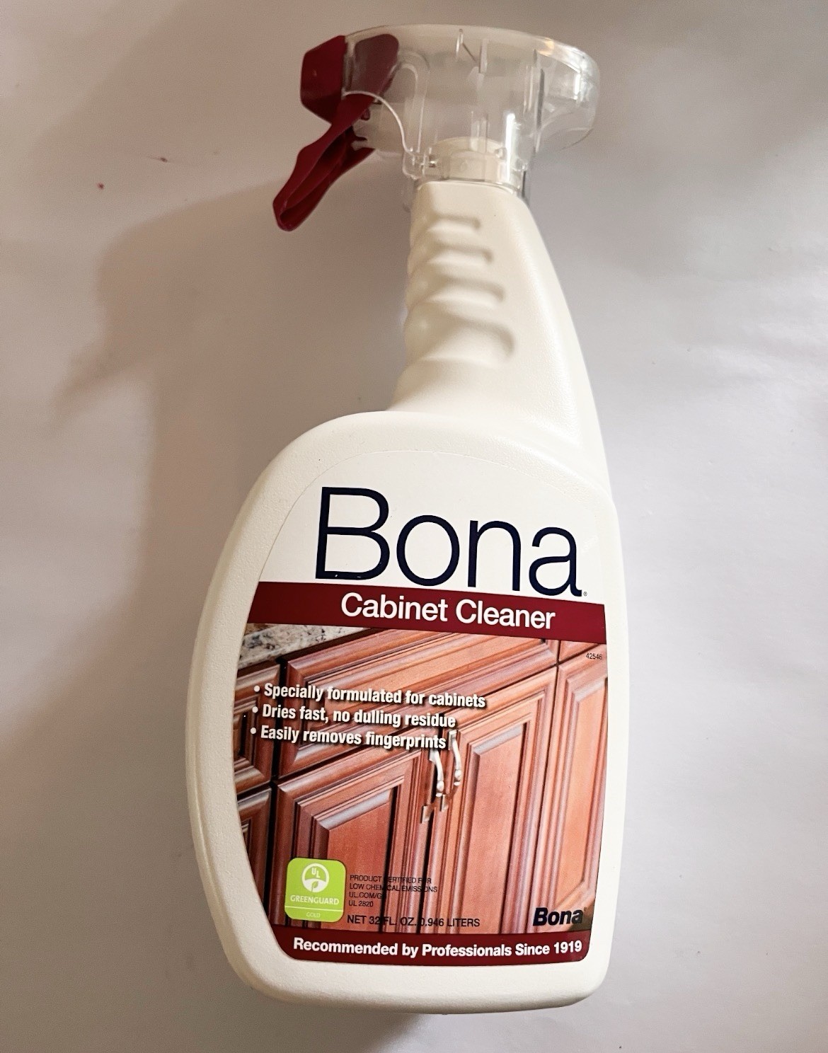 Bona Wood Cabinet Cleaner 32 fl oz Trigger Spray Discontinued75% Full