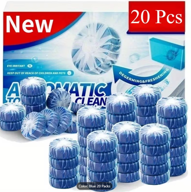 Toilet Bowl Cleaners 20 Pack Long Lasting Toilet Cleaner Tablets