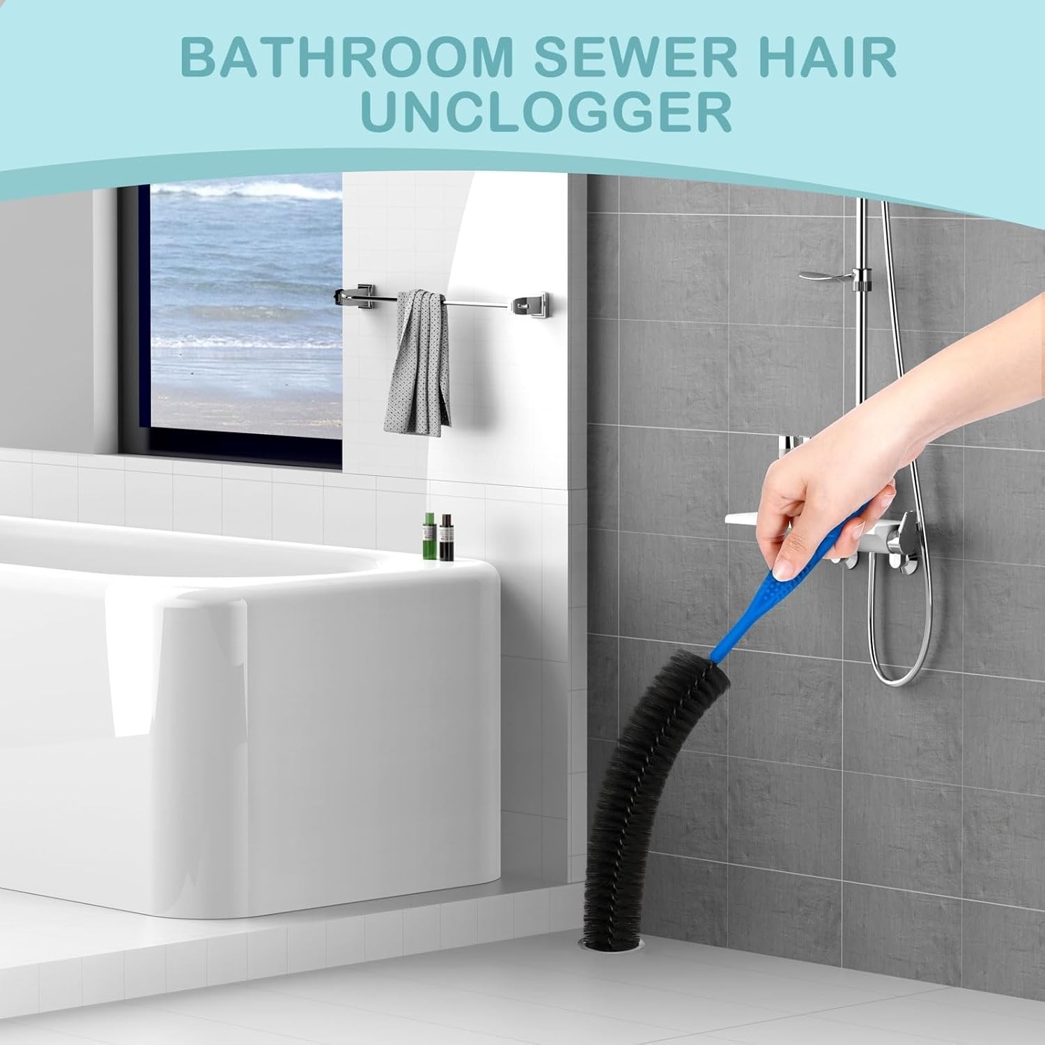 Flexible Lint and Debris Cleaner for Appliances – 16″ Multifunction Brush Set