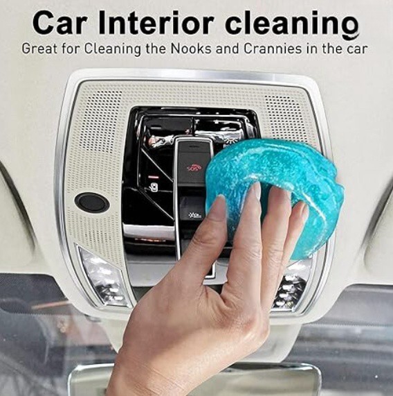 (2Pack) Super Clean Magic Gel Cleaning Solution Eco-Friendly Reusable Silica Gel