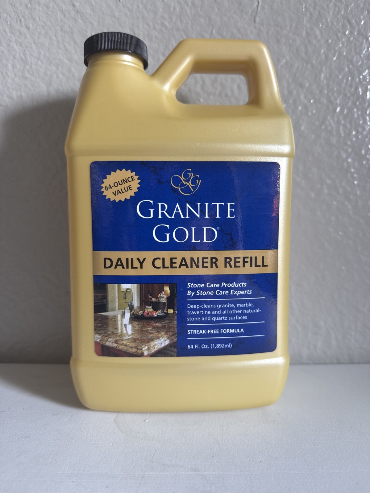 Granite Gold Daily Cleaner Refill 64 oz Liquid STREAK-FREE FORMULA