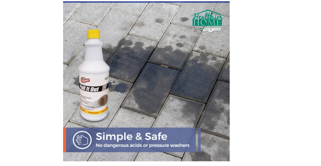 Motor Oil Stain Remover Pull Out Grease Remove Garage Floor Driveway Stains Lift