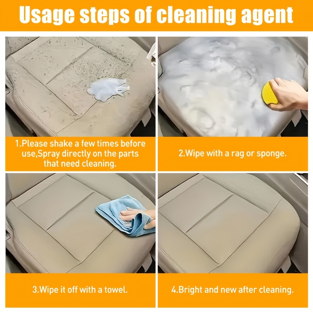 Premium Quality Durable Stable High-Performance 3Pcs Multi-function Foam Cleaner