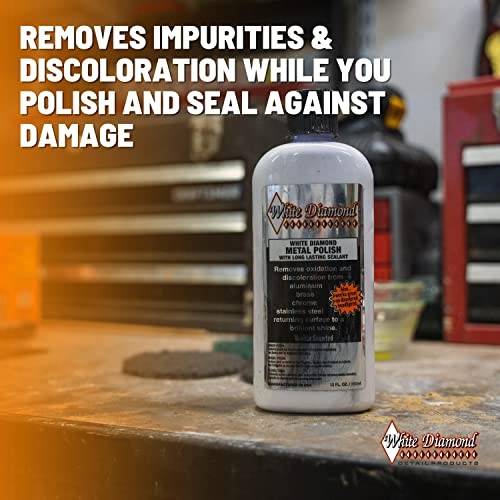 Metal Polish with Long Lasting Sealant, 12 fl oz is a 12 Fl Oz (Pack of 1)
