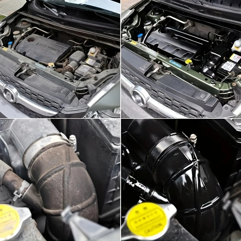 Car Plastic Restorer Back To Black Gloss Interior Leather Panel Renewal Wax