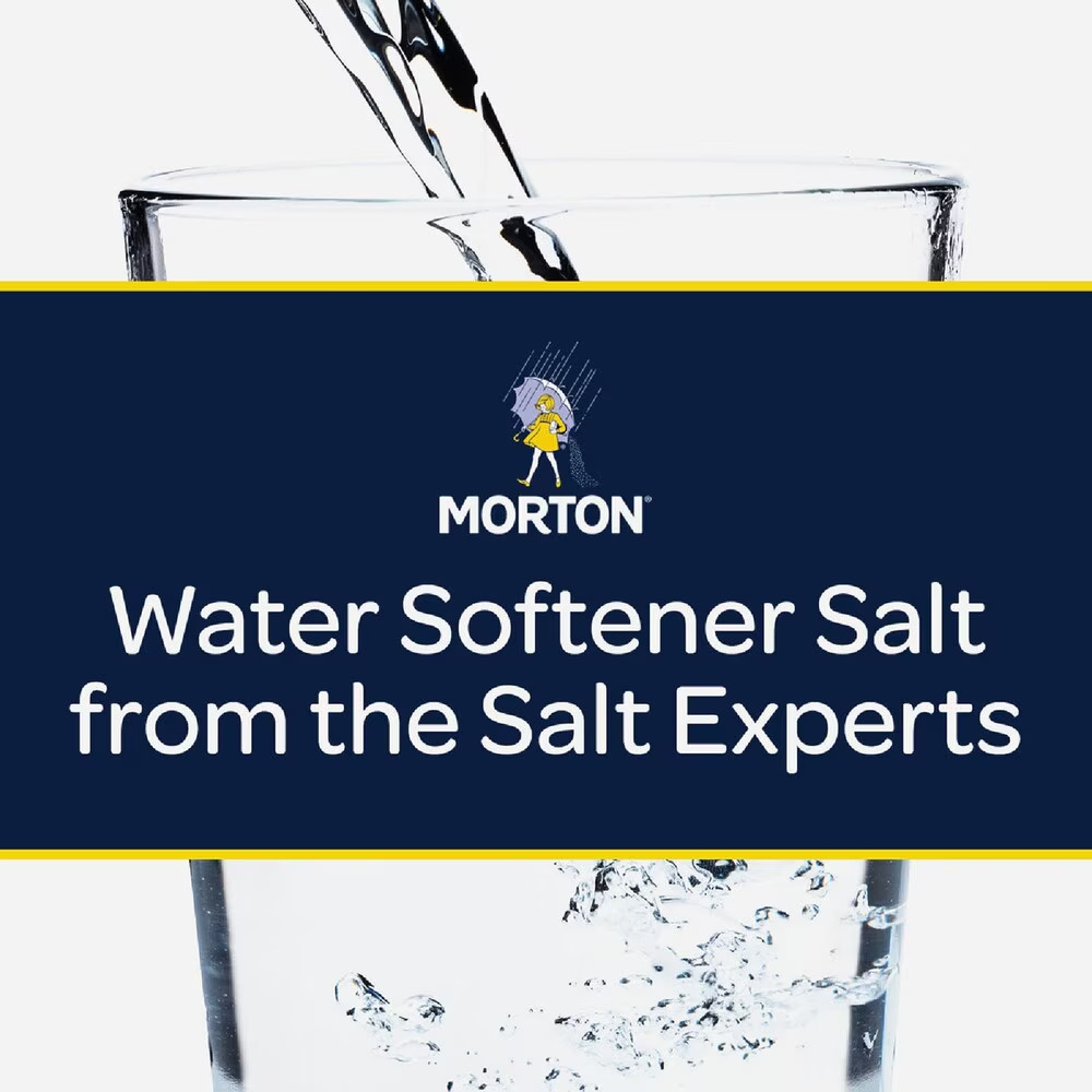 (2 pack x4) Morton Clean and Protect Water Softener Salt Pellets, 40 lb