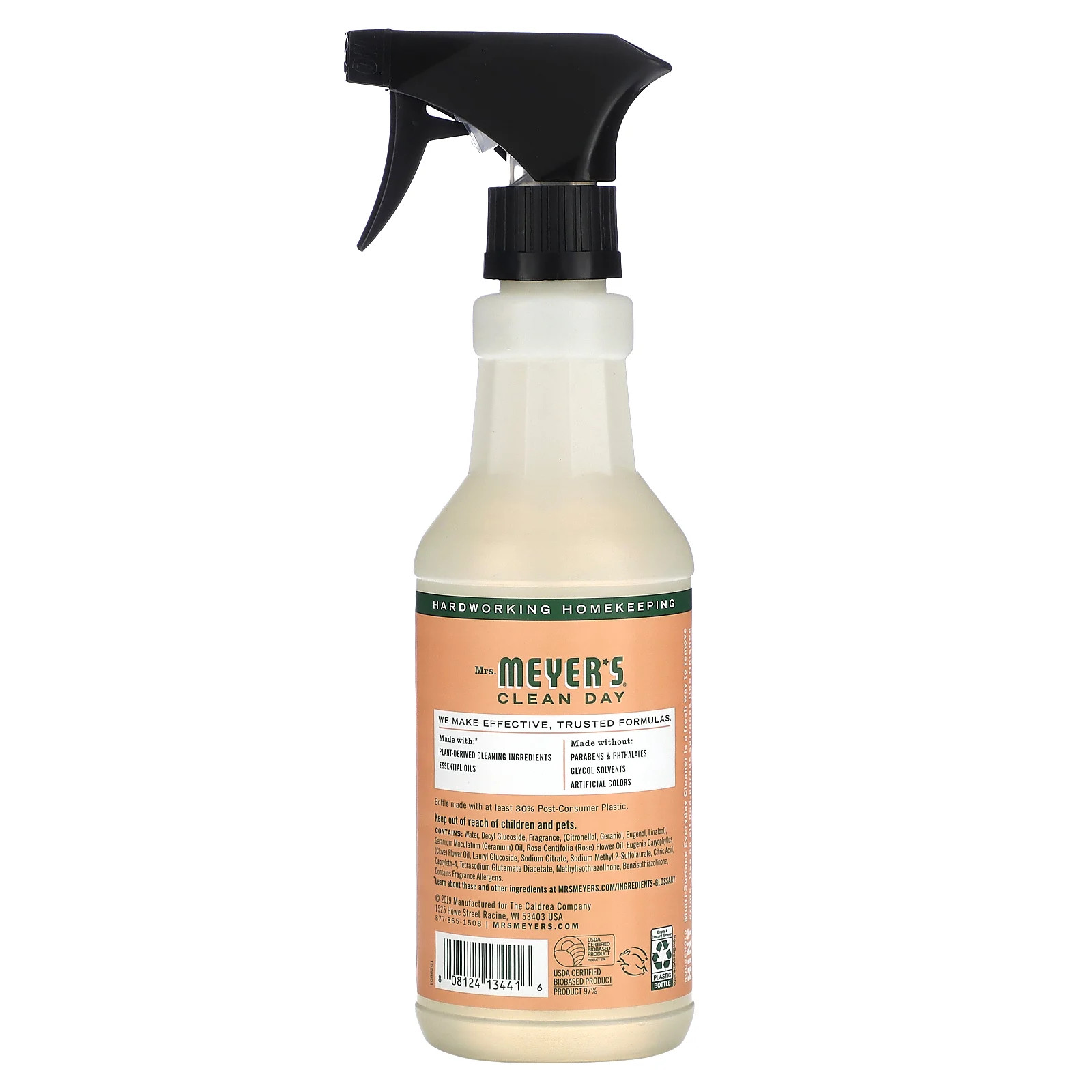 Muti-Surface Everyday Cleaner, Geranium Scent, 16 fl oz (473 ml)