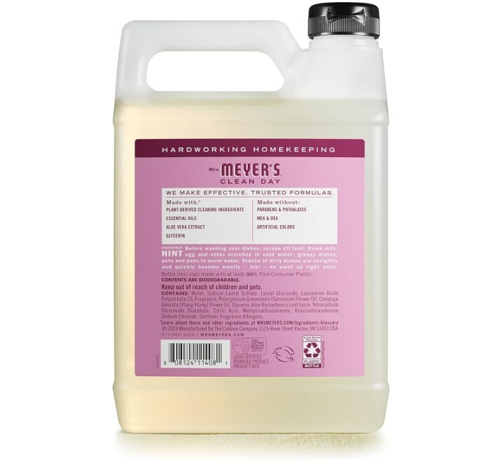Dishwashing Liquid Dish Soap for hand washing Natural Cleaning Dishes Scented