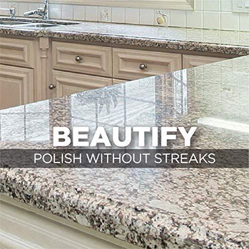 Weiman Granite Cleaner and Polish – 12 Fluid Ounce – Enhances Natural Color in