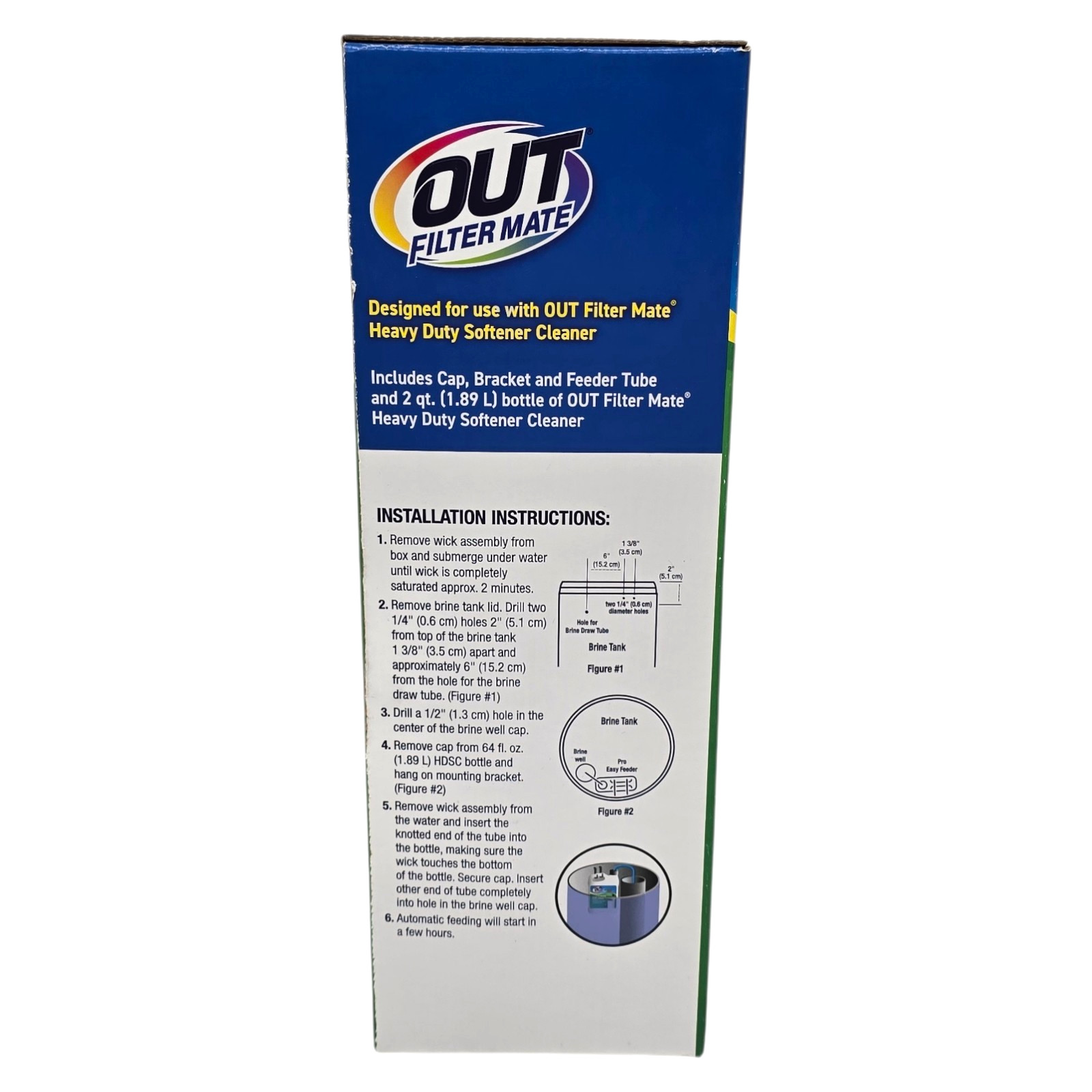 Out Filter Mate Heavy Duty Softener Cleaner System Kit Organic/Mineral Buildup
