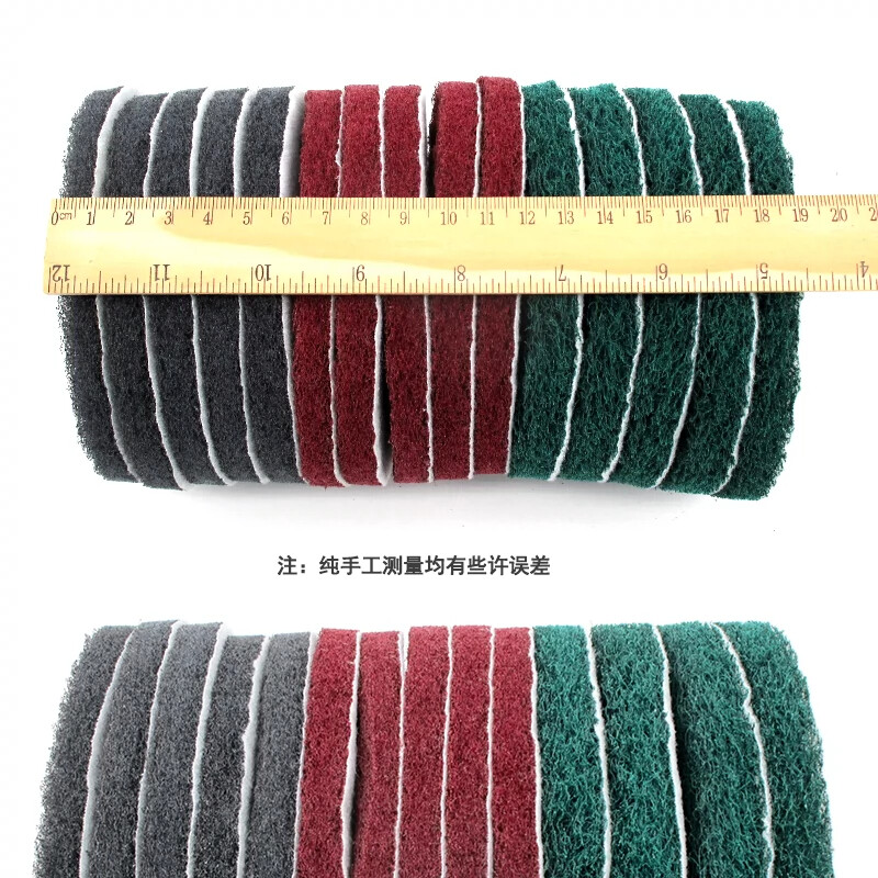5″ 125mm 6 Hole Scouring Pad Sanding Discs Abrasive Cleaning Pads 240#-800#