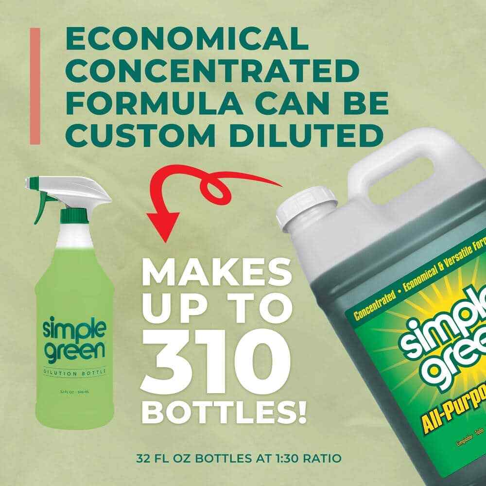 Simple Green Biodegradable All Purpose Cleaner Degreaser Concentrated, 2.5 Gallo