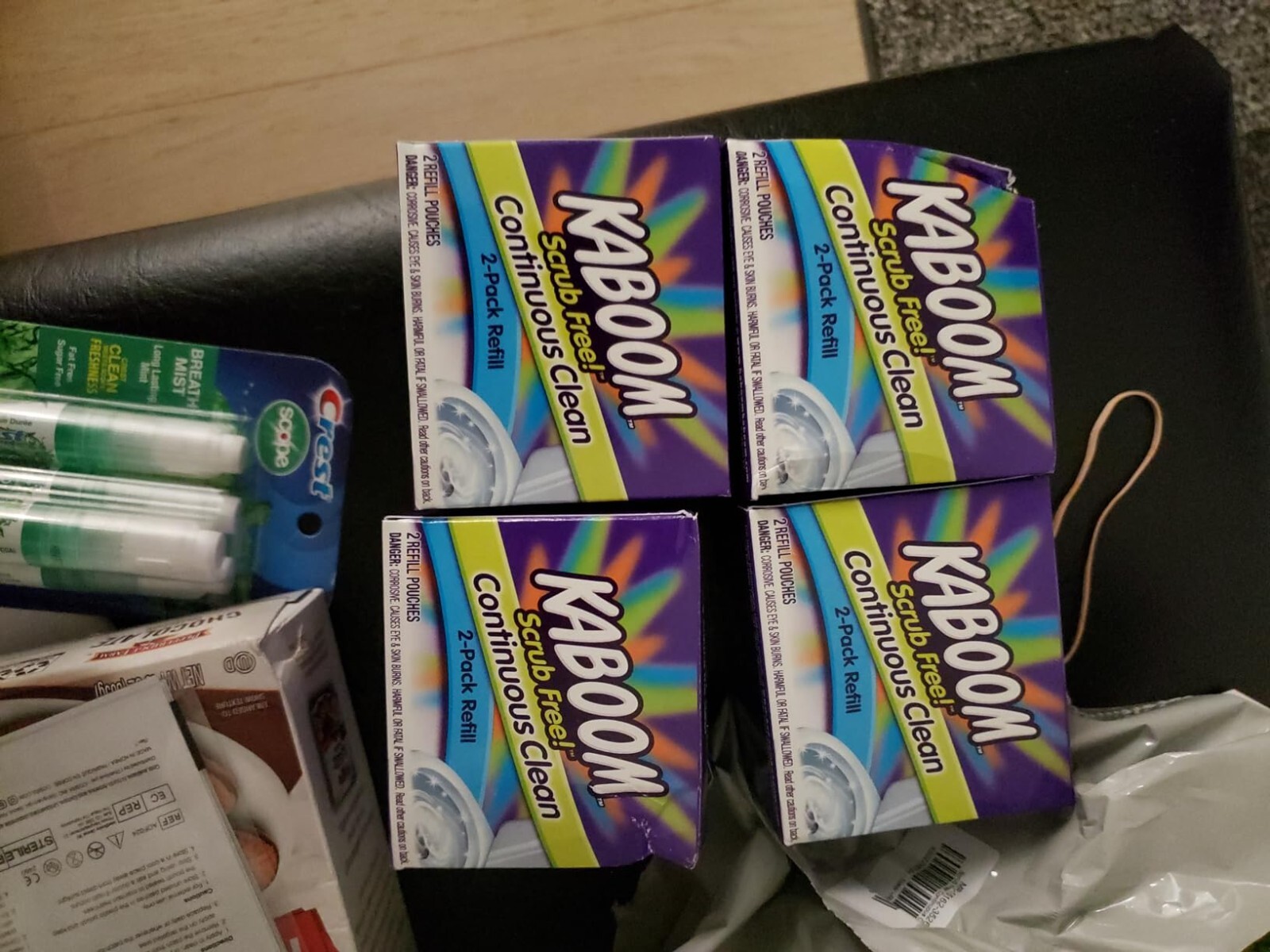 Scrub-Free Toilet Cleaning Refill Pack with OxiClean – Effortless Maintenance