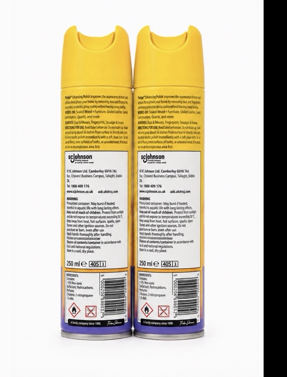 2 Ct Pledge 250 mL Beautify It Lavender Enhancing Wood Furniture Polish ShipFAST