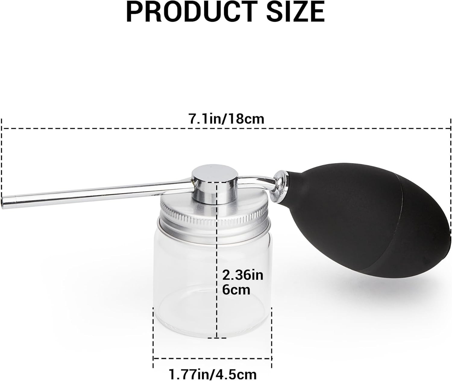 Diatomaceous Earth Powder Duster with Air Mixing for Precise Application