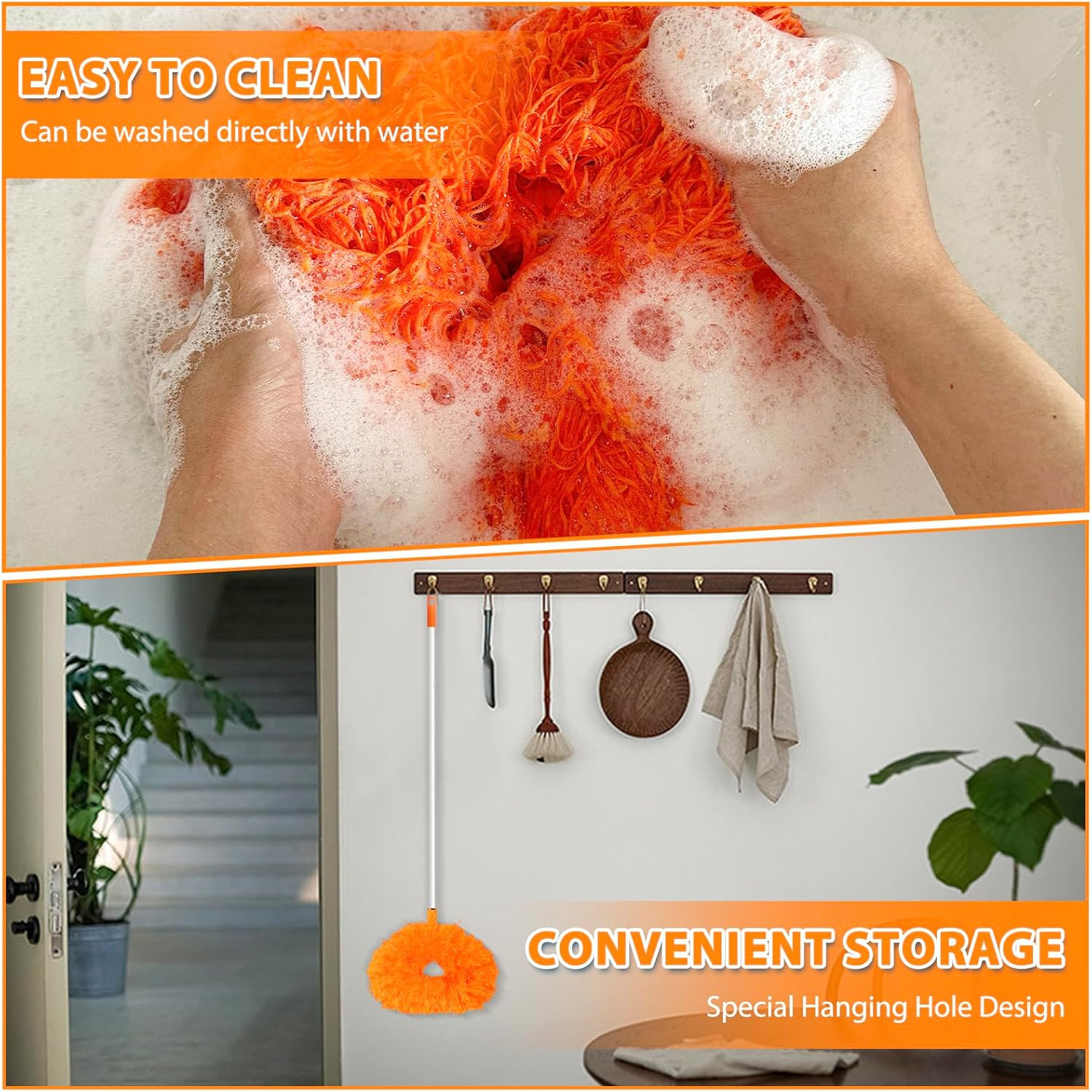 Ceiling Fan Cleaner Duster High Ceiling Extended Fan Blade Cleaner from 13 to 50