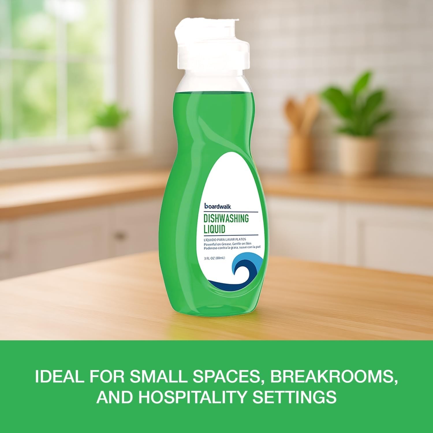 Dishwashing Liquid, Travel Dish Soap, Fresh Scent, 3 fl Ounce Bottle, Case of…