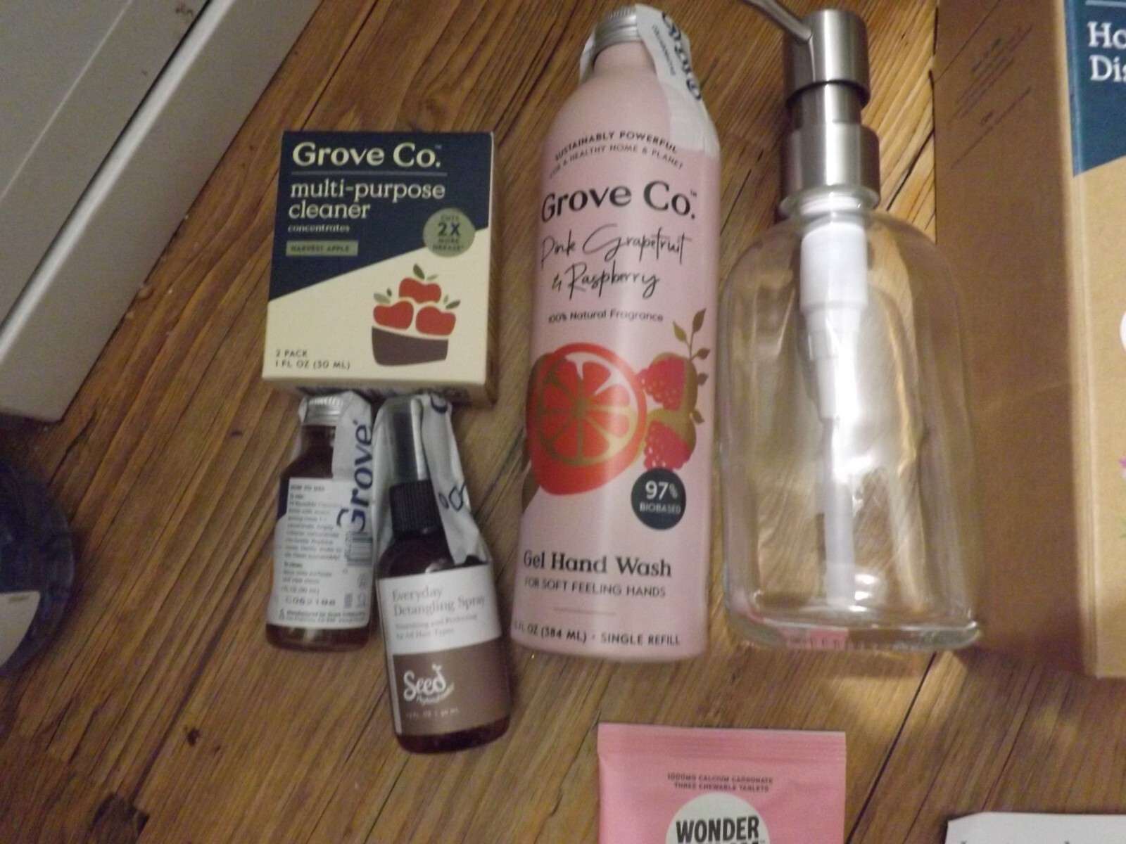 HUGE NEW LOT GROVE CO. reusable cleaning bottles dispenser hand wash cleaners ++