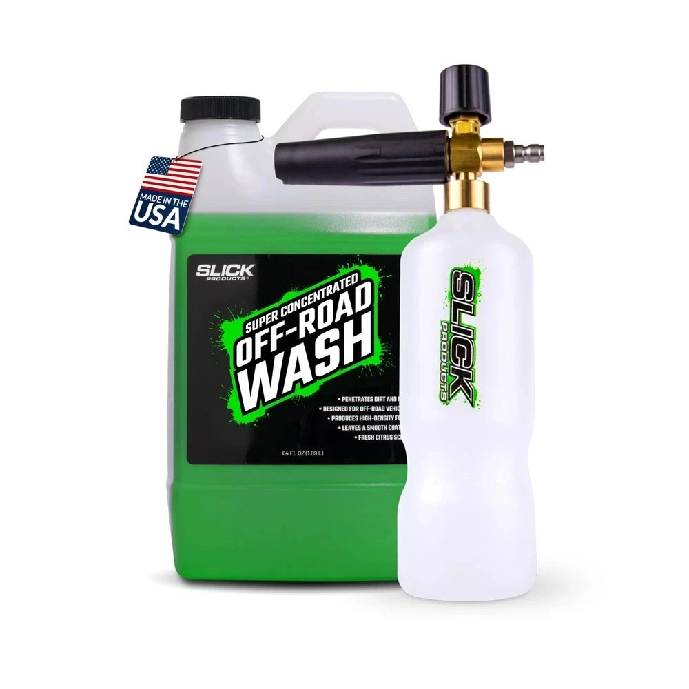 Off-Road Wash (64 oz.) + Pressure Washer Foam Cannon Bundle – Super Concentra…