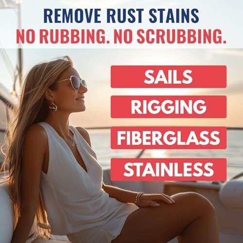 Rust Remover Gel – Effective Rust Stain Removal, 8oz, USA Made, 35 Years Proven