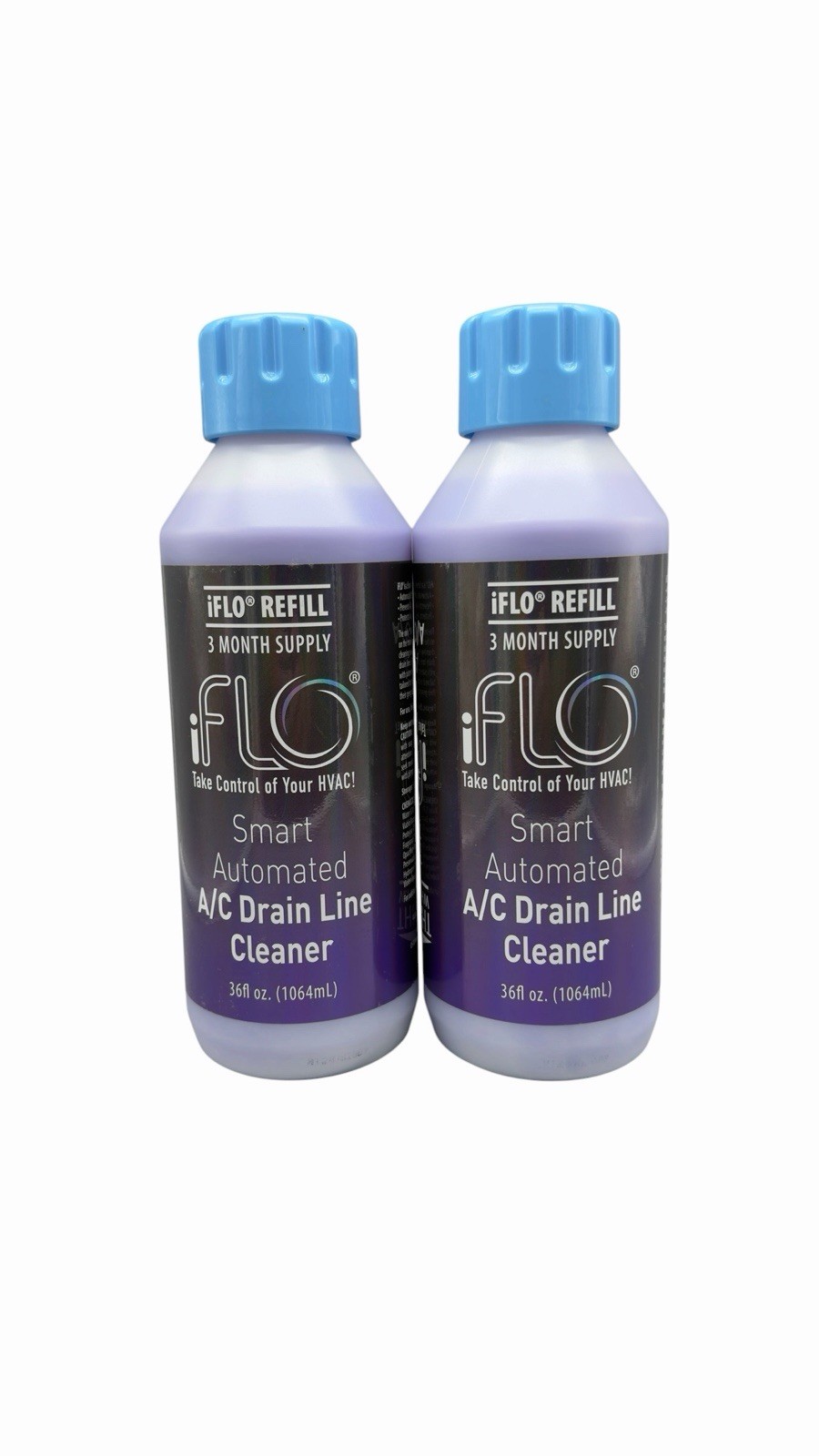 Iflo Refill Smart Automated A/C Drain Line & Pan Cleaner (2 Pack) 180104001001