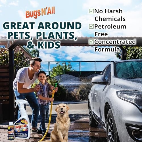 Bugs N’ All Multipurpose Car Cleaner & Degreaser Multi-Surface Car Cleaner 4 oz