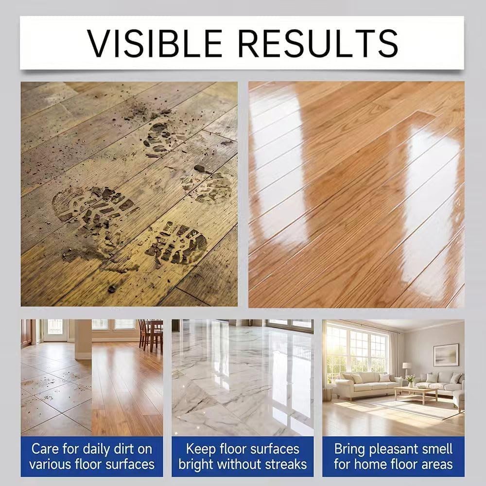 Multi-surface Floor Cleaning Tablets, Multiple Effect The Floor Clean