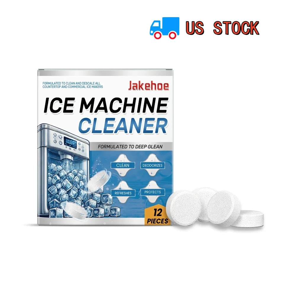 NEW Ice Machine Cleaner Maker Descaler Gentle Household Cleaning&Descaling Sheet