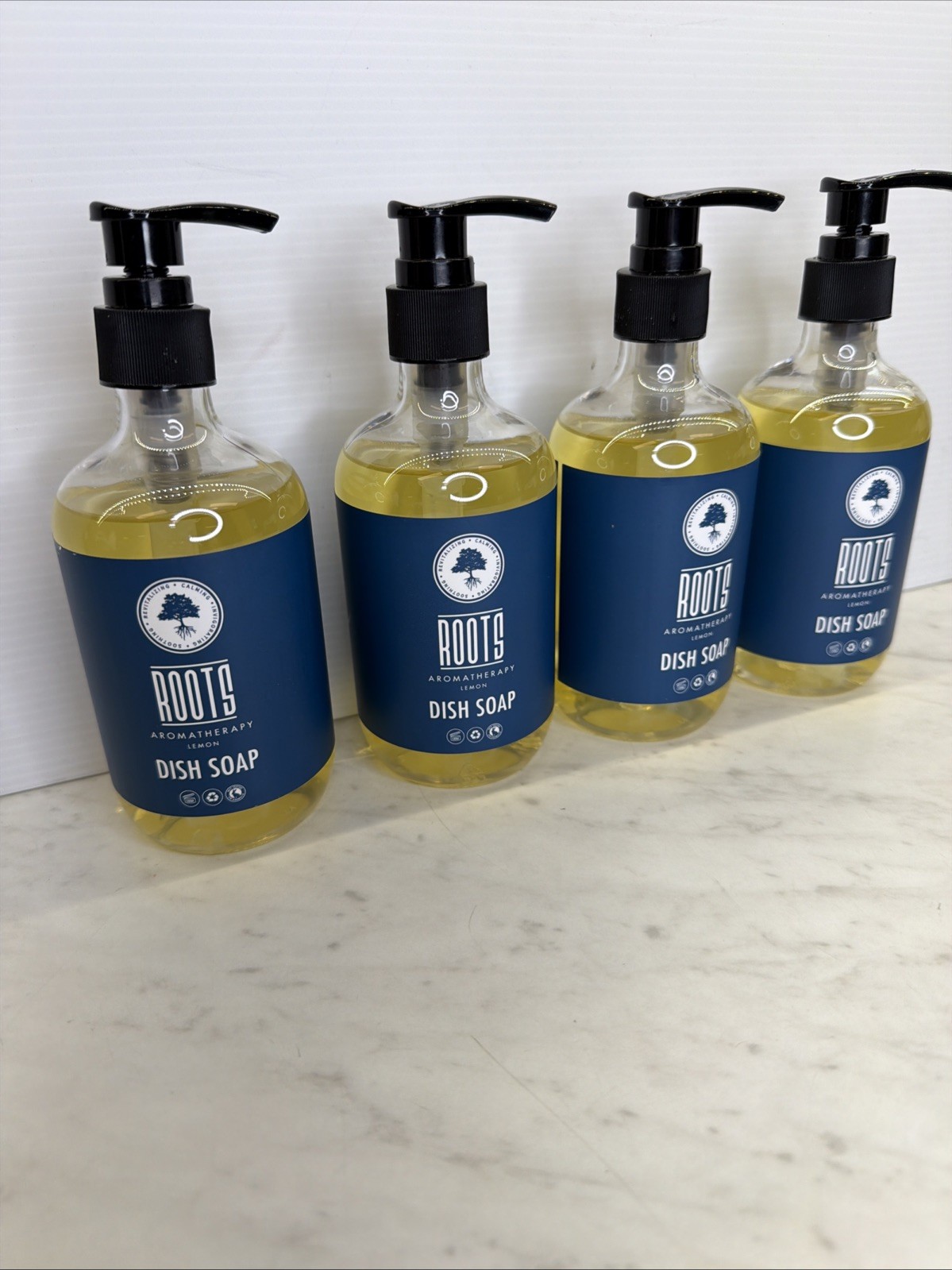 TWO Roots Aromatherapy Lemon Dish Soap 10 Oz 300mL 285876 For Emporium Hotels